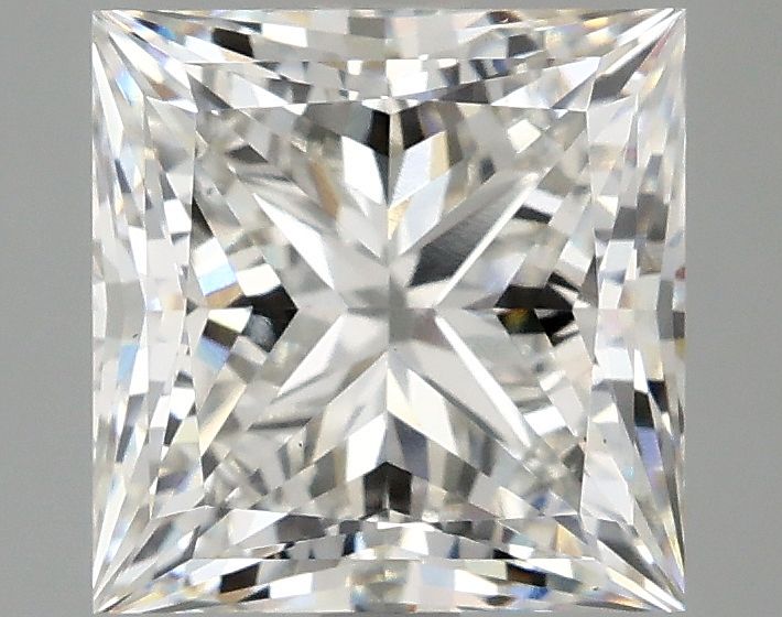 3.05 ct. princess Lab Grown Diamond front image