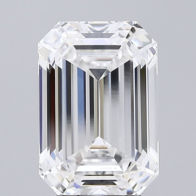 5.17 ct. emerald Lab Grown Diamond front image
