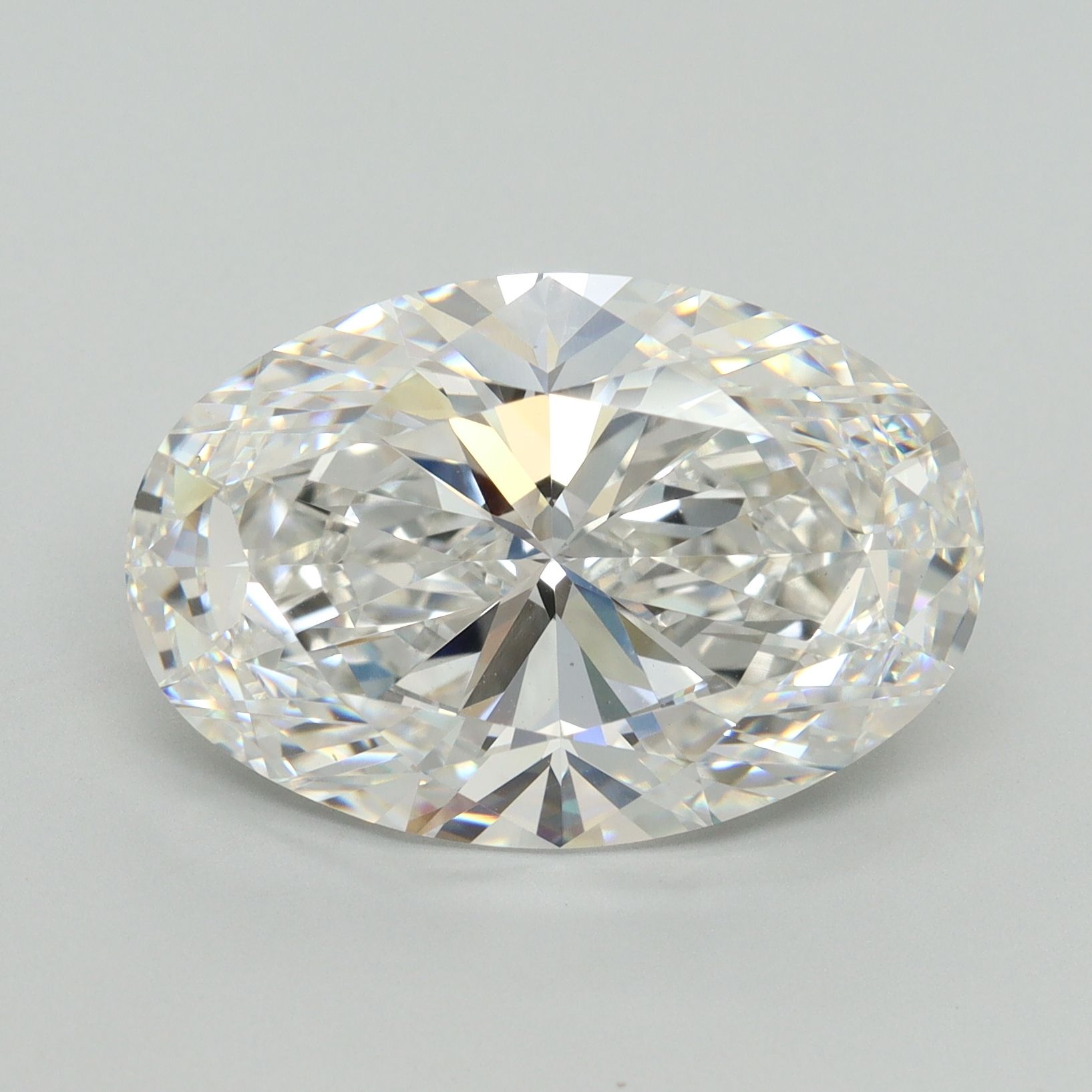 9.13 ct. oval Lab Grown Diamond front image