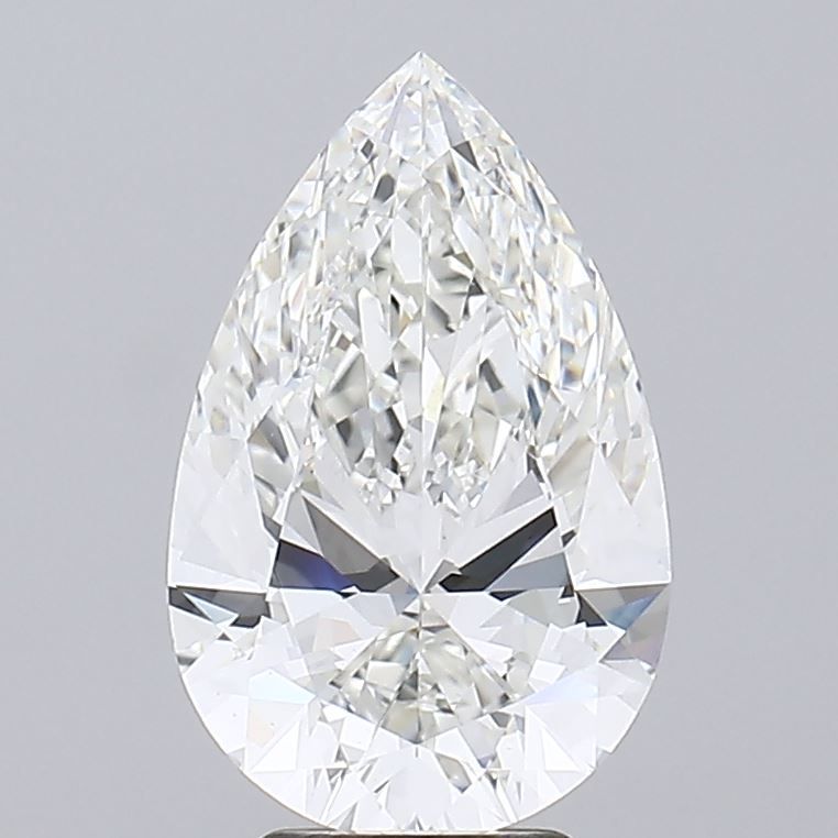 4.60 ct. pear Lab Grown Diamond front image