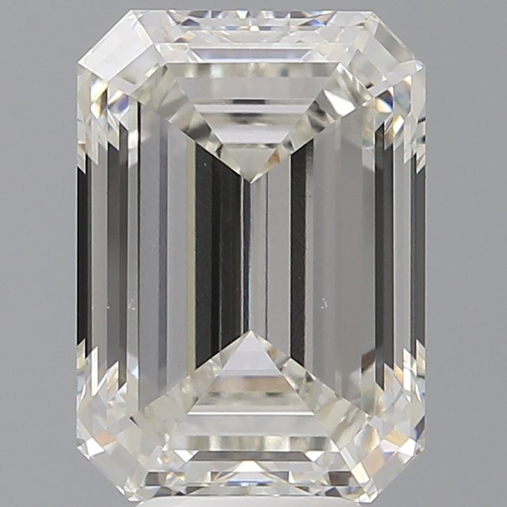 6.52 ct. emerald Lab Grown Diamond front image