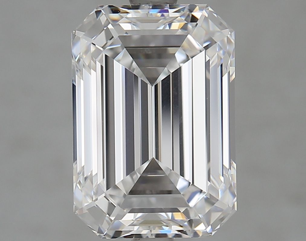 Diamant Émeraude 4.02 ct - Couleur D - Pureté VVS2