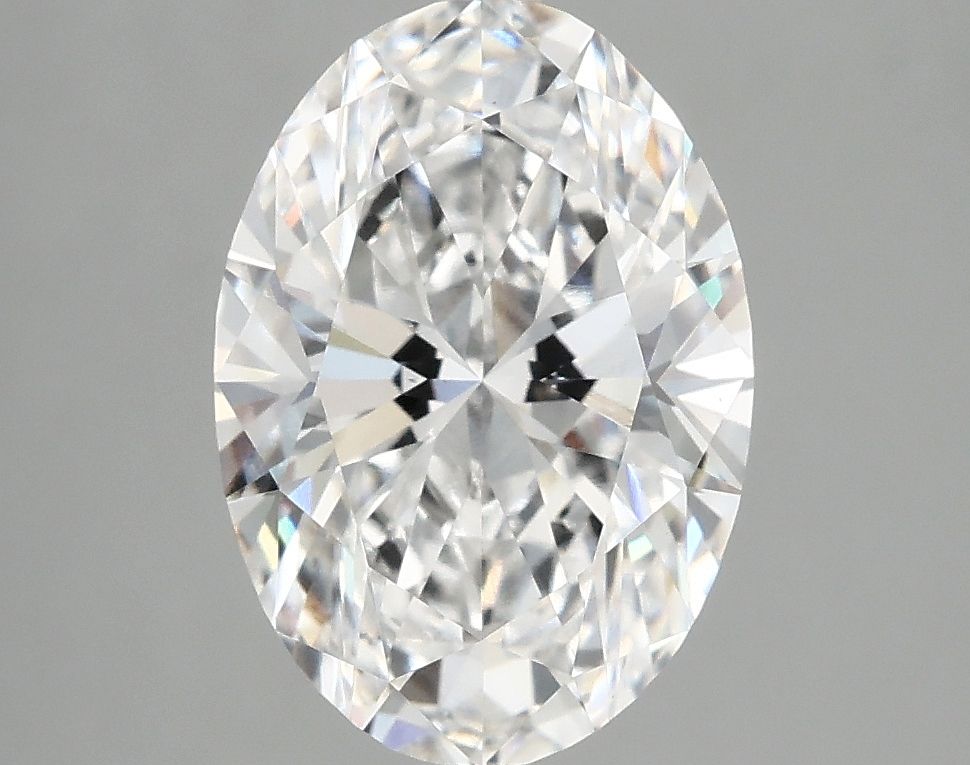 3.07 ct. oval Lab Grown Diamond front image