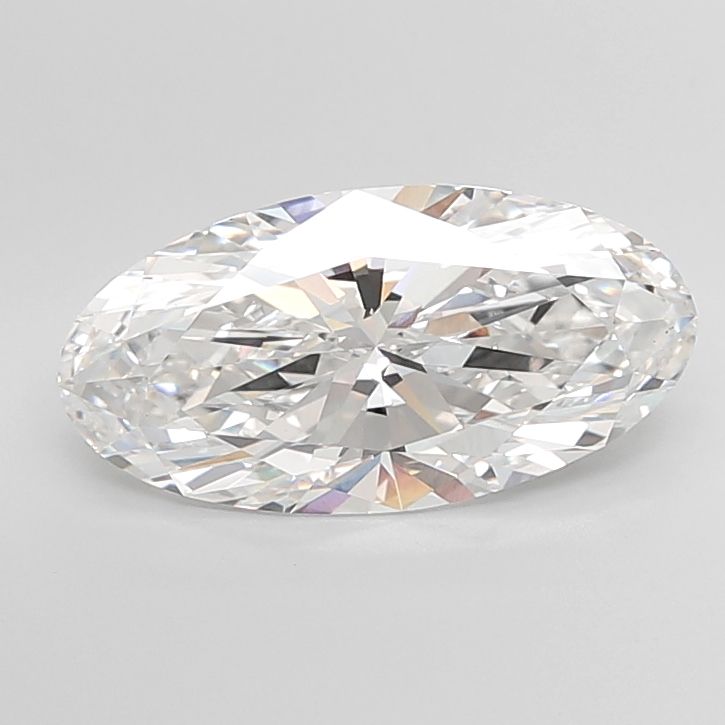 5.59 ct. oval Lab Grown Diamond front image