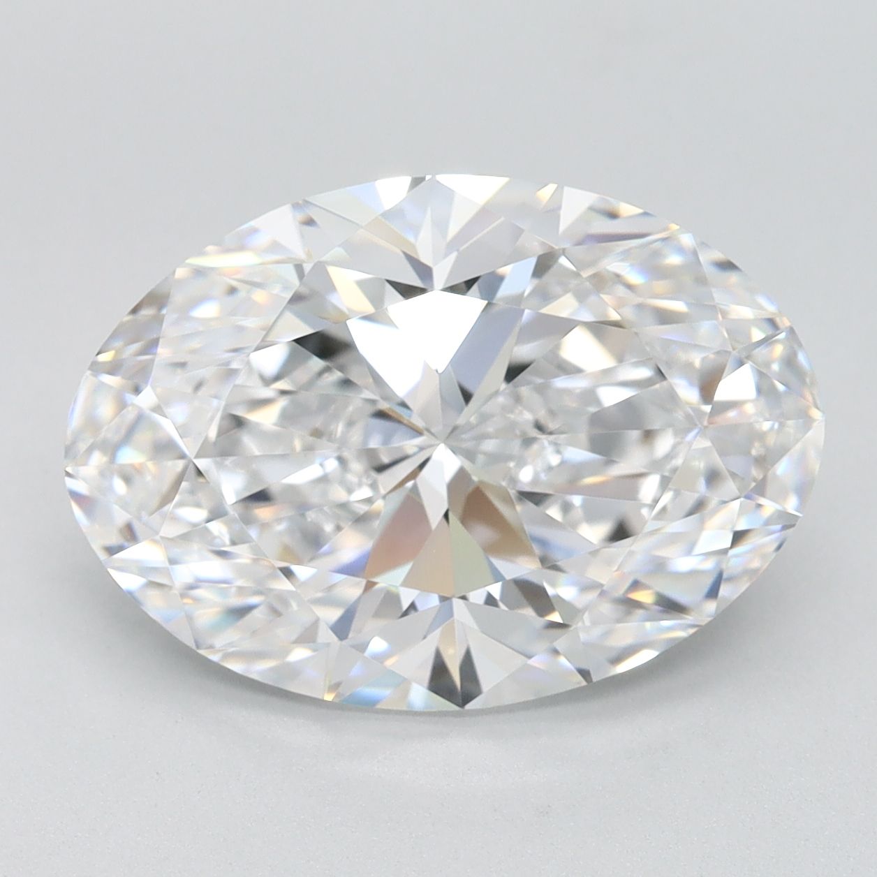 4.09 ct. oval Lab Grown Diamond front image