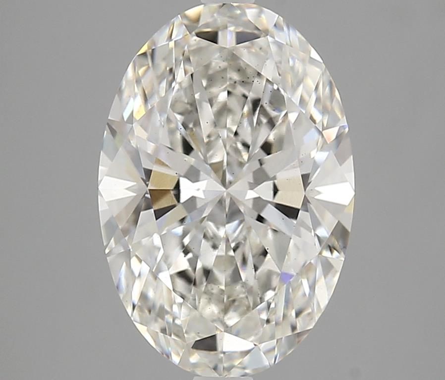 3.82 ct. oval Lab Grown Diamond front image