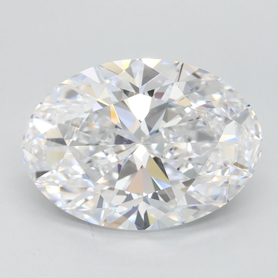 2.85 ct. oval Lab Grown Diamond front image