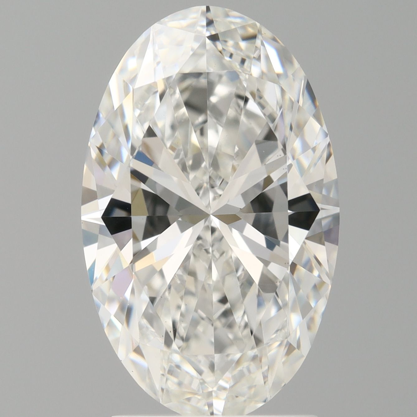 2.52 ct. oval Lab Grown Diamond front image