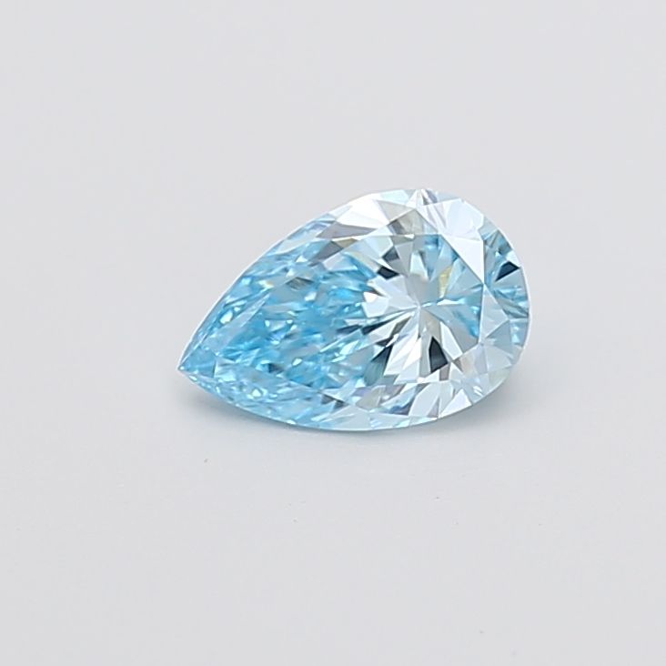 0.9 CT Fancy Vivid Blue PEAR