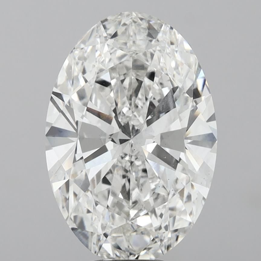 3.02 ct. oval Lab Grown Diamond front image