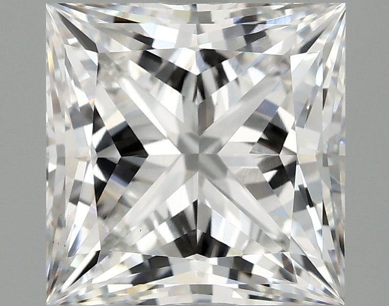 2.10 ct. princess Lab Grown Diamond front image