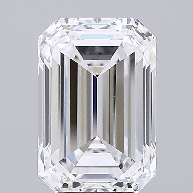 4.19 ct. emerald Lab Grown Diamond front image