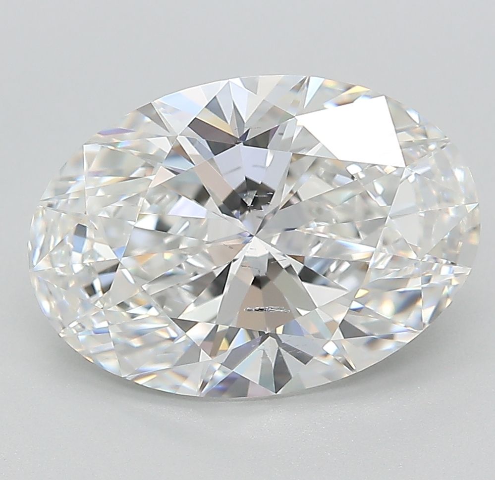 4.06 ct. oval Lab Grown Diamond front image