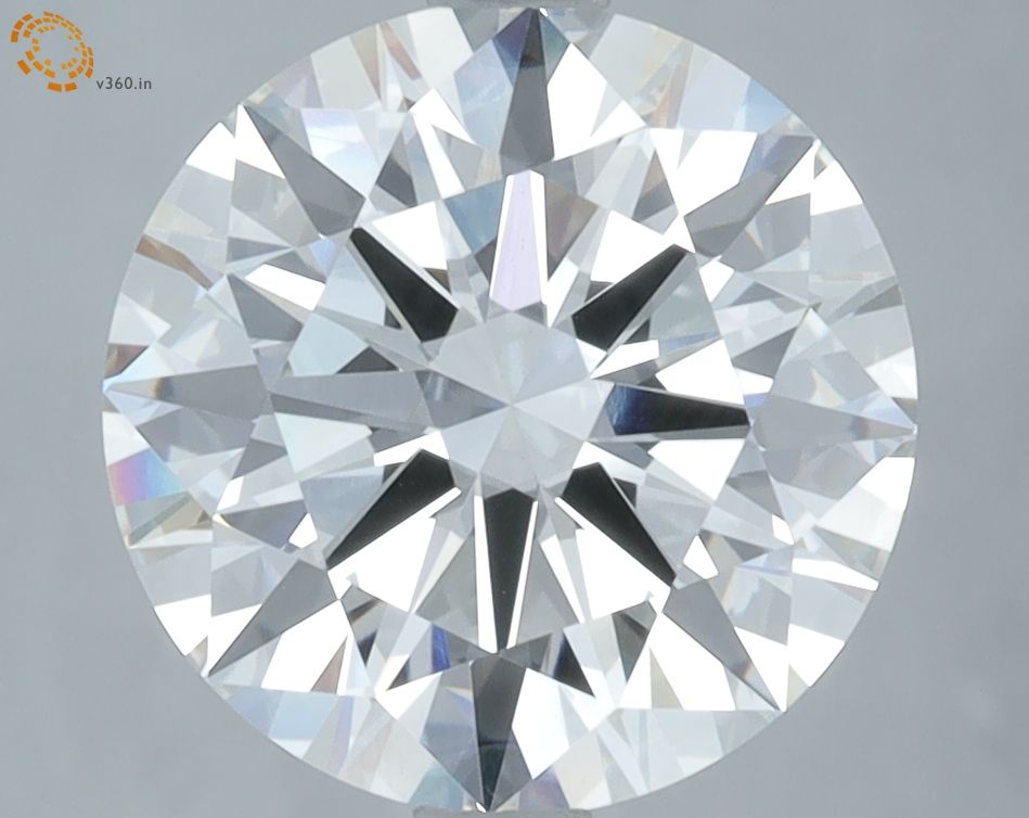 4.04 ct. round Lab Grown Diamond front image