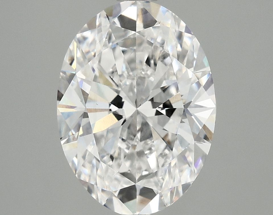 3.02 ct. oval Lab Grown Diamond front image