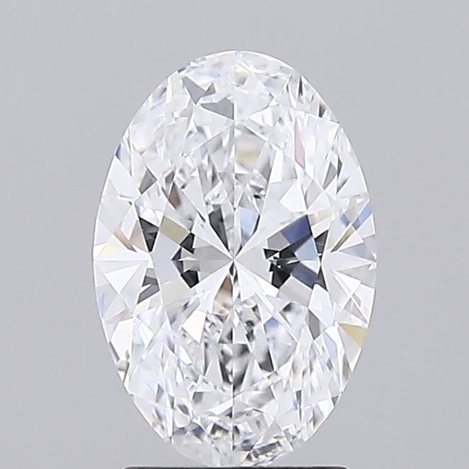 2.00 ct. oval Lab Grown Diamond front image
