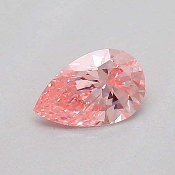 0.18 CT Fancy Vivid Pink PEAR