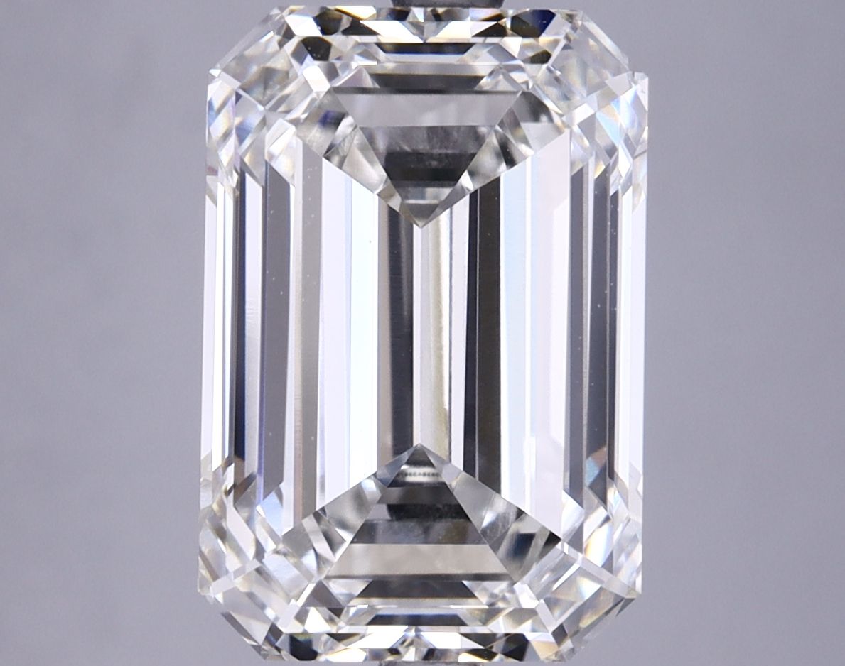 6.13 ct. emerald Lab Grown Diamond front image