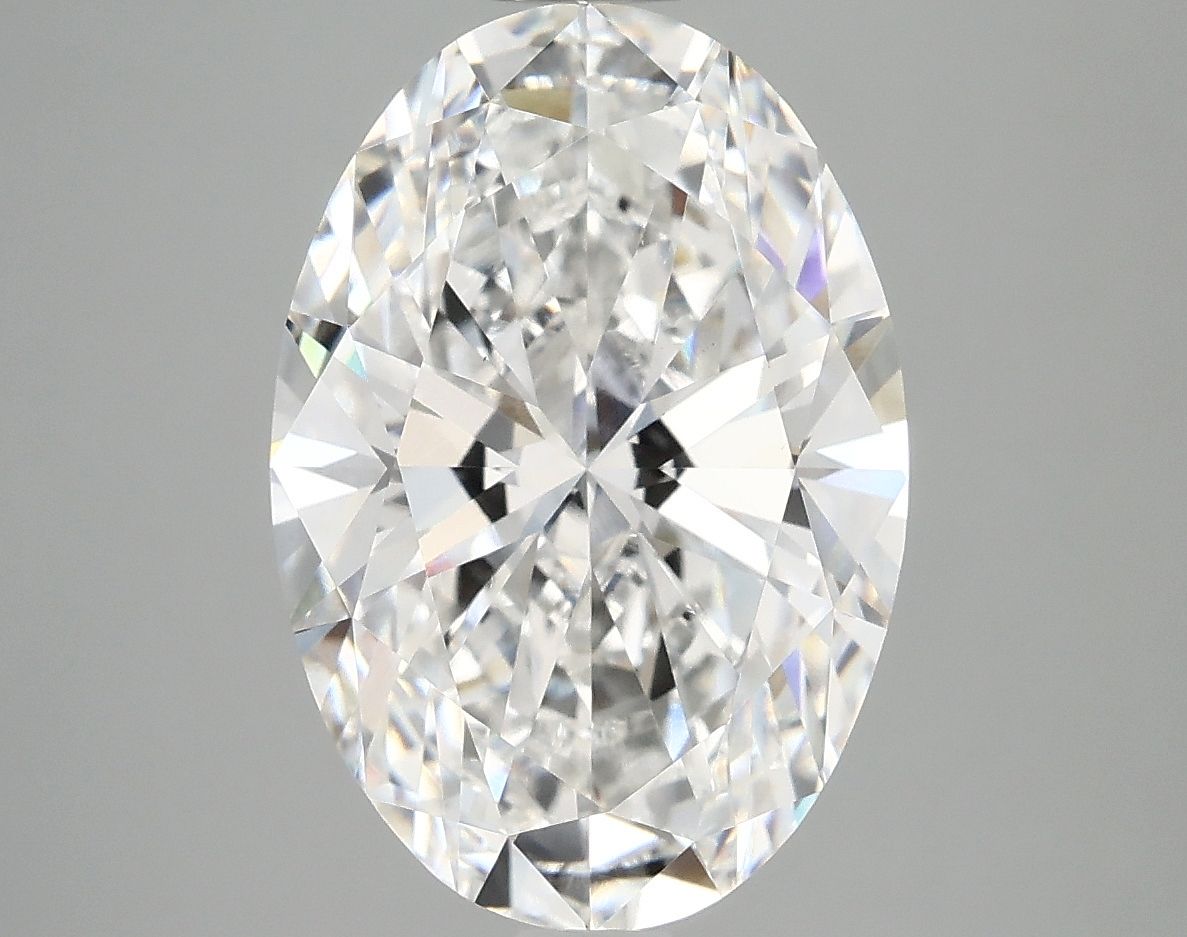 5.00 ct. oval Lab Grown Diamond front image