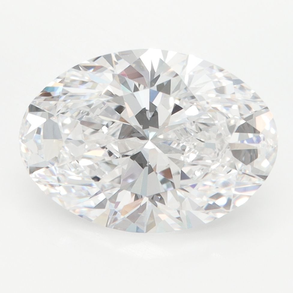 3.38 ct. oval Lab Grown Diamond front image