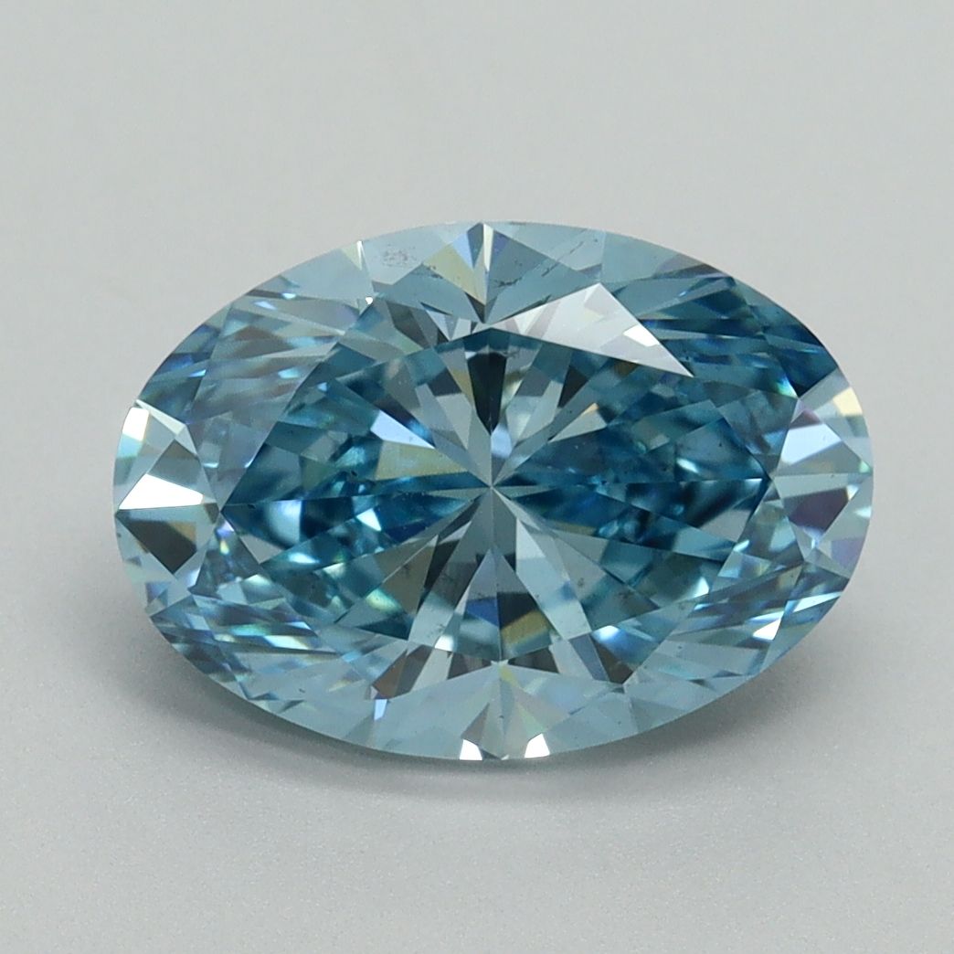 3.04 ct. oval Lab Grown Diamond front image