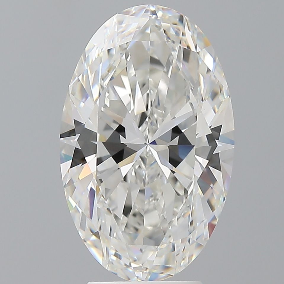 4.58 ct. oval Lab Grown Diamond front image