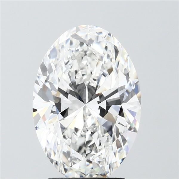 3.07 ct. oval Lab Grown Diamond front image
