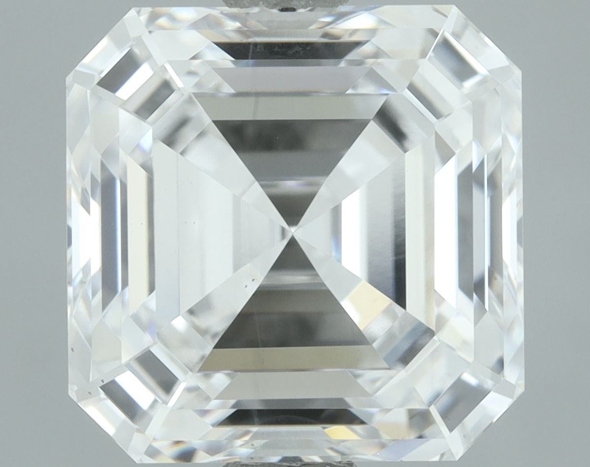 3.06 ct lab-grown Asscher Diamond