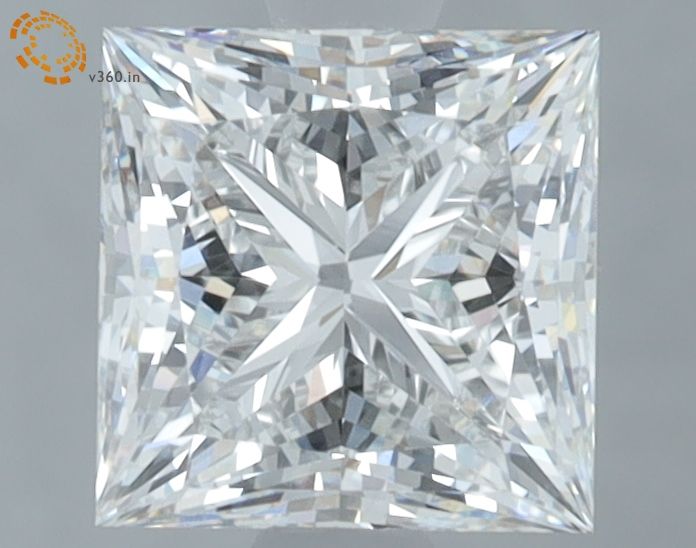 1.39 ct. princess Lab Grown Diamond front image