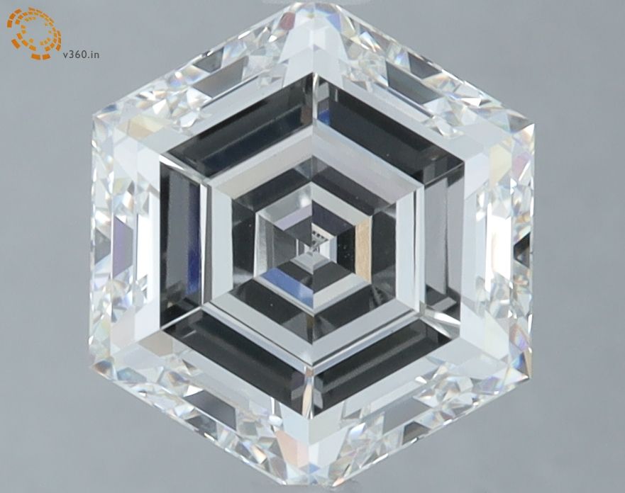 3.1 ct lab-grown Hexagonal Diamond
