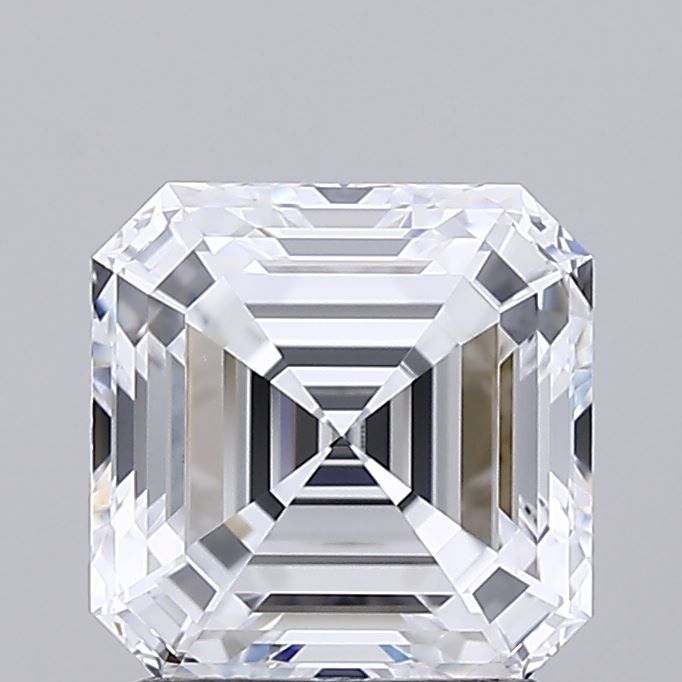 1.76 ct lab-grown Asscher Diamond