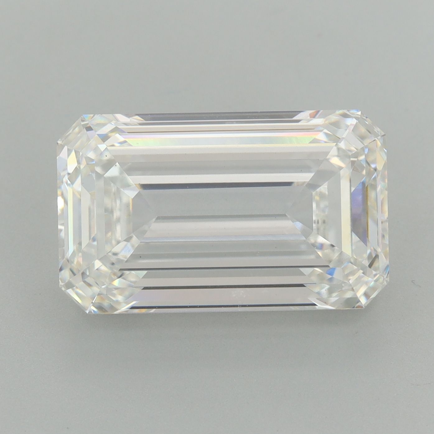 8.09 ct. emerald Lab Grown Diamond front image
