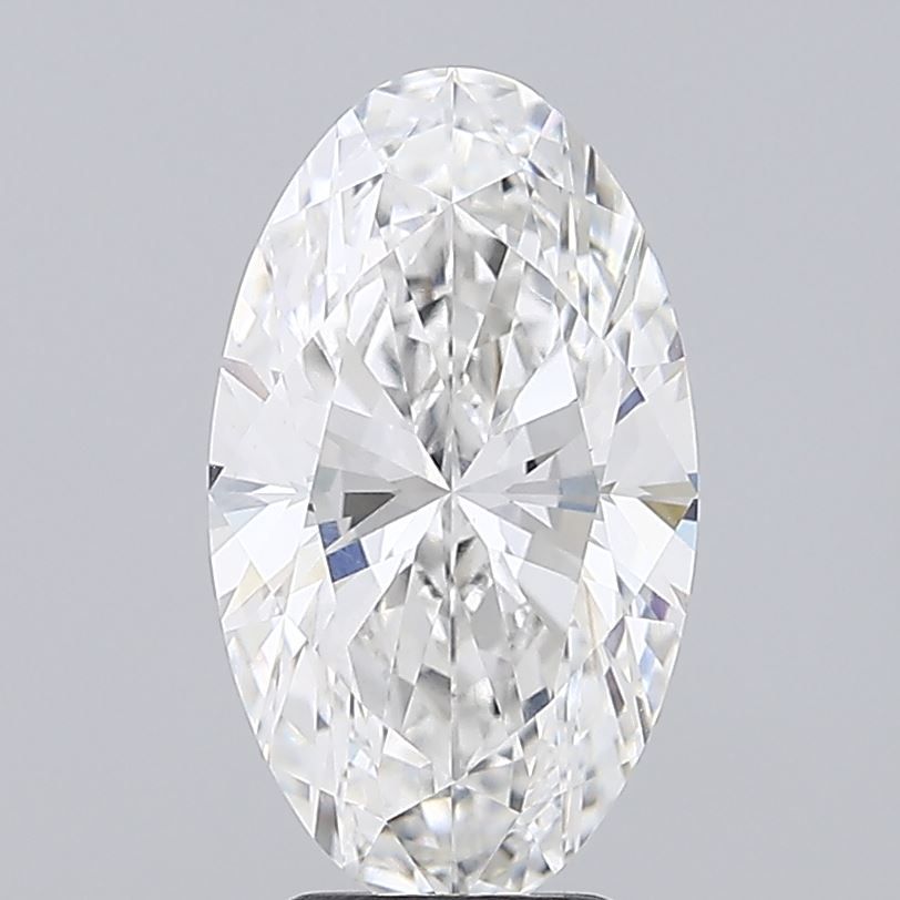 4.02 ct. oval Lab Grown Diamond front image