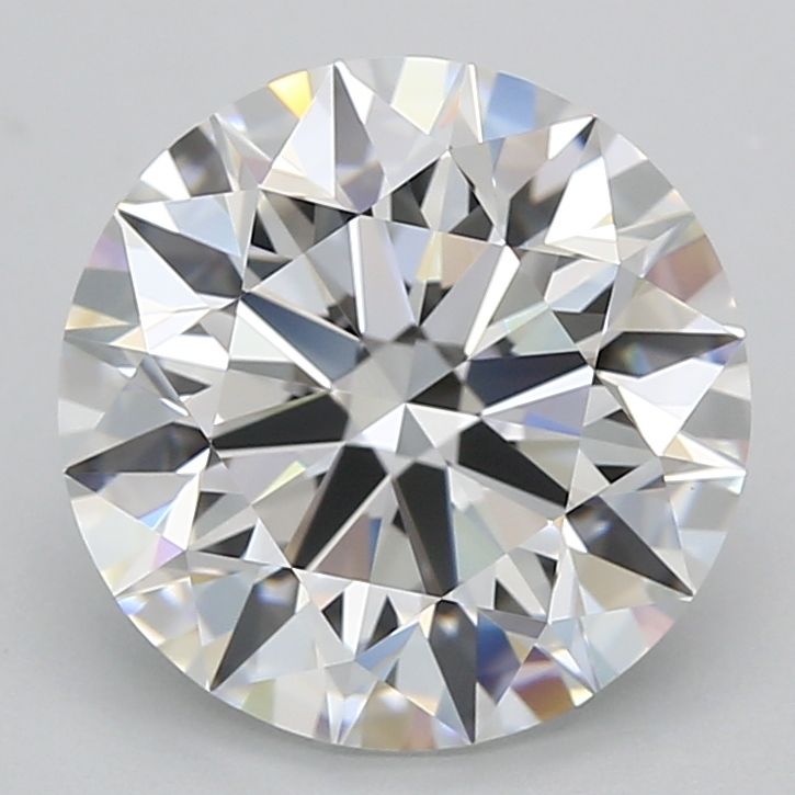 Diamant Rond 4.03 ct - Couleur D - Pureté IF