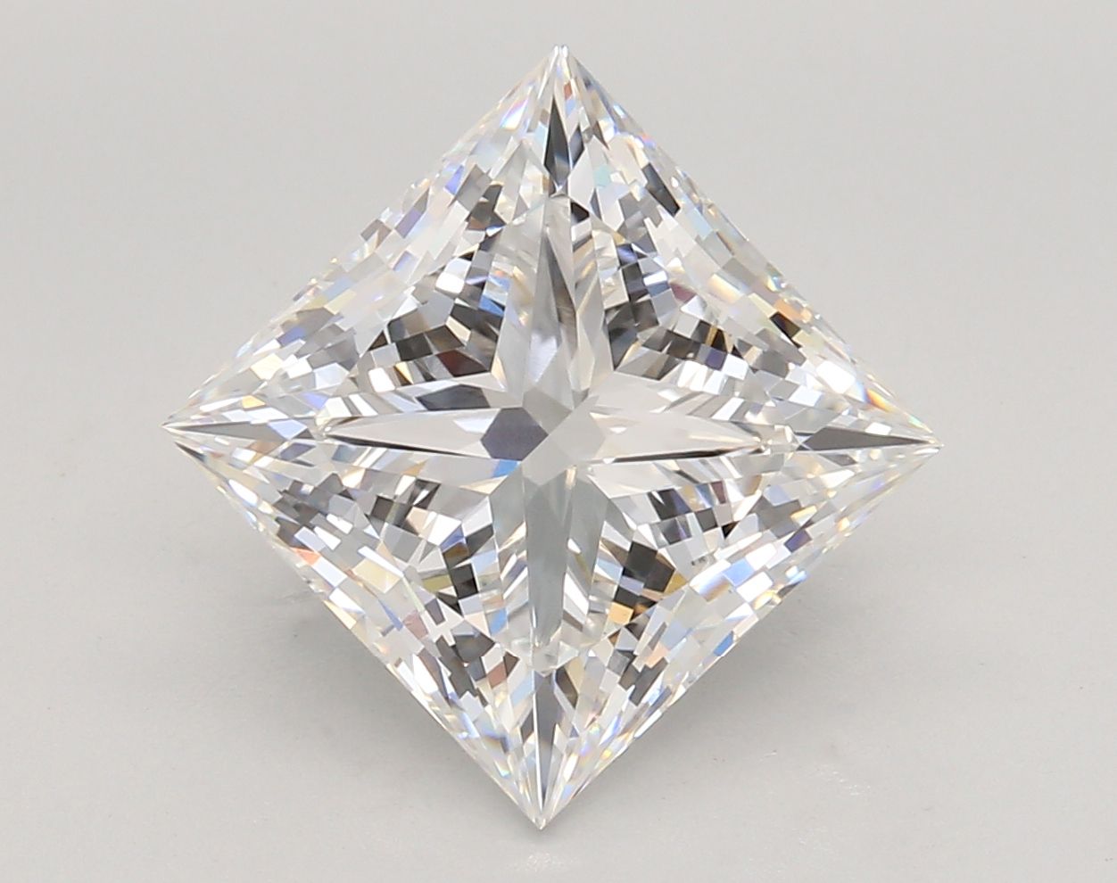 5.51 ct. princess Lab Grown Diamond front image