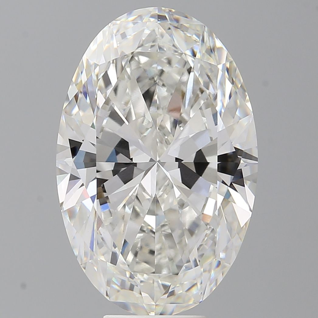 9.56 ct. oval Lab Grown Diamond front image