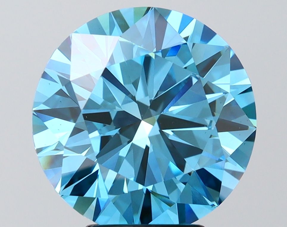 5.04 ct. round Lab Grown Diamond front image