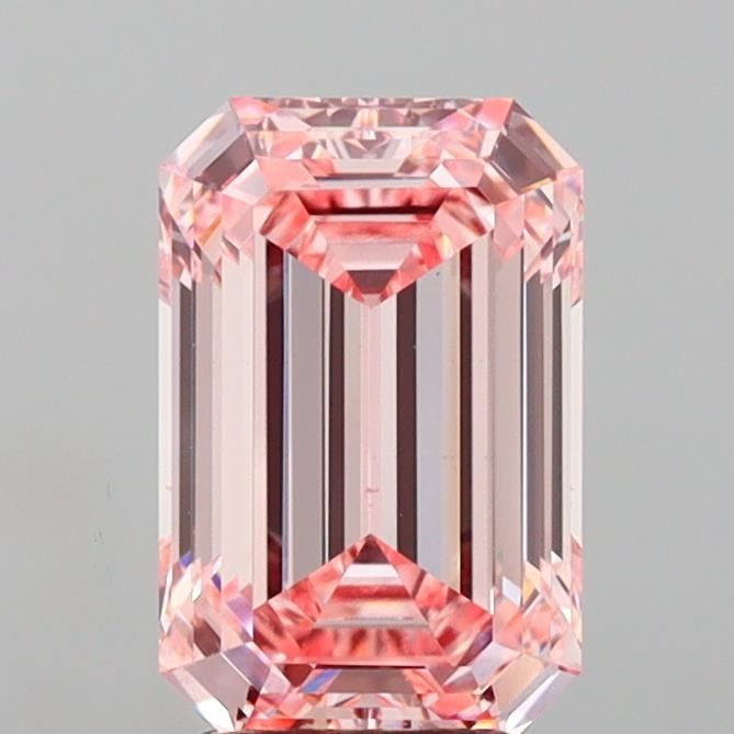 3.01 ct. emerald Lab Grown Diamond front image