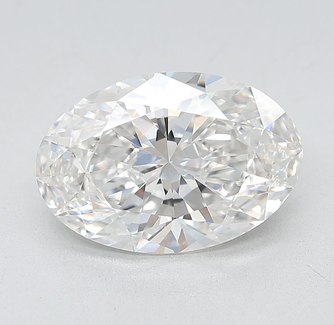 3.05 ct. oval Lab Grown Diamond front image