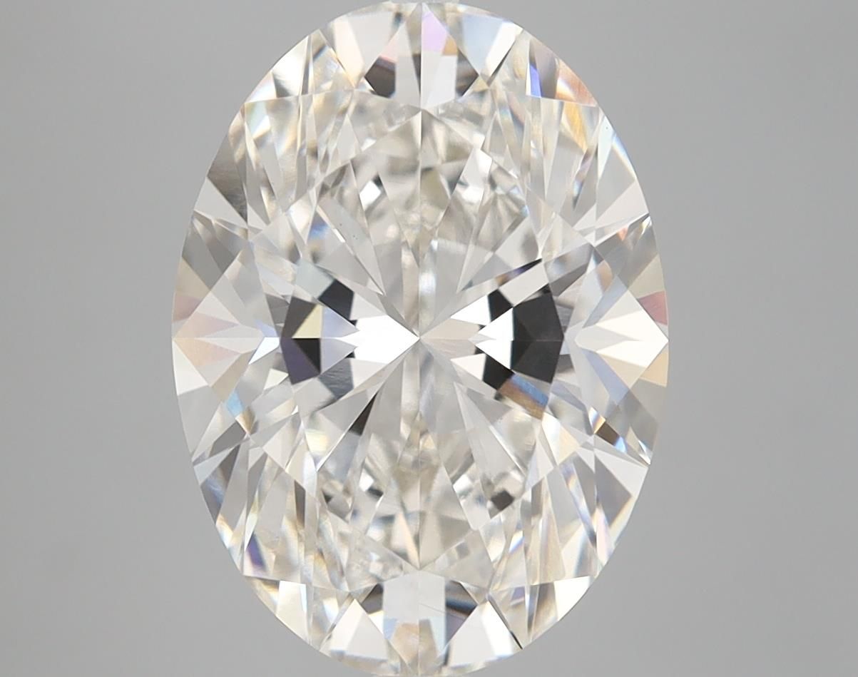 5.03 ct. oval Lab Grown Diamond front image