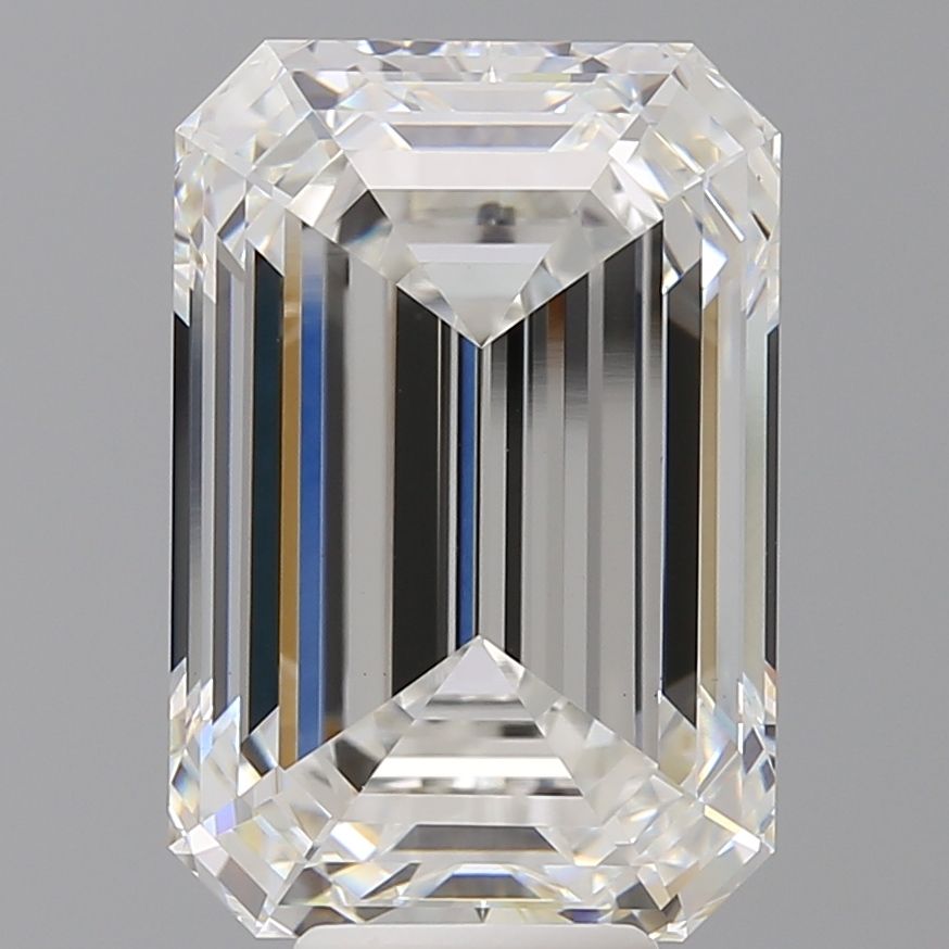 9.60 ct. emerald Lab Grown Diamond front image