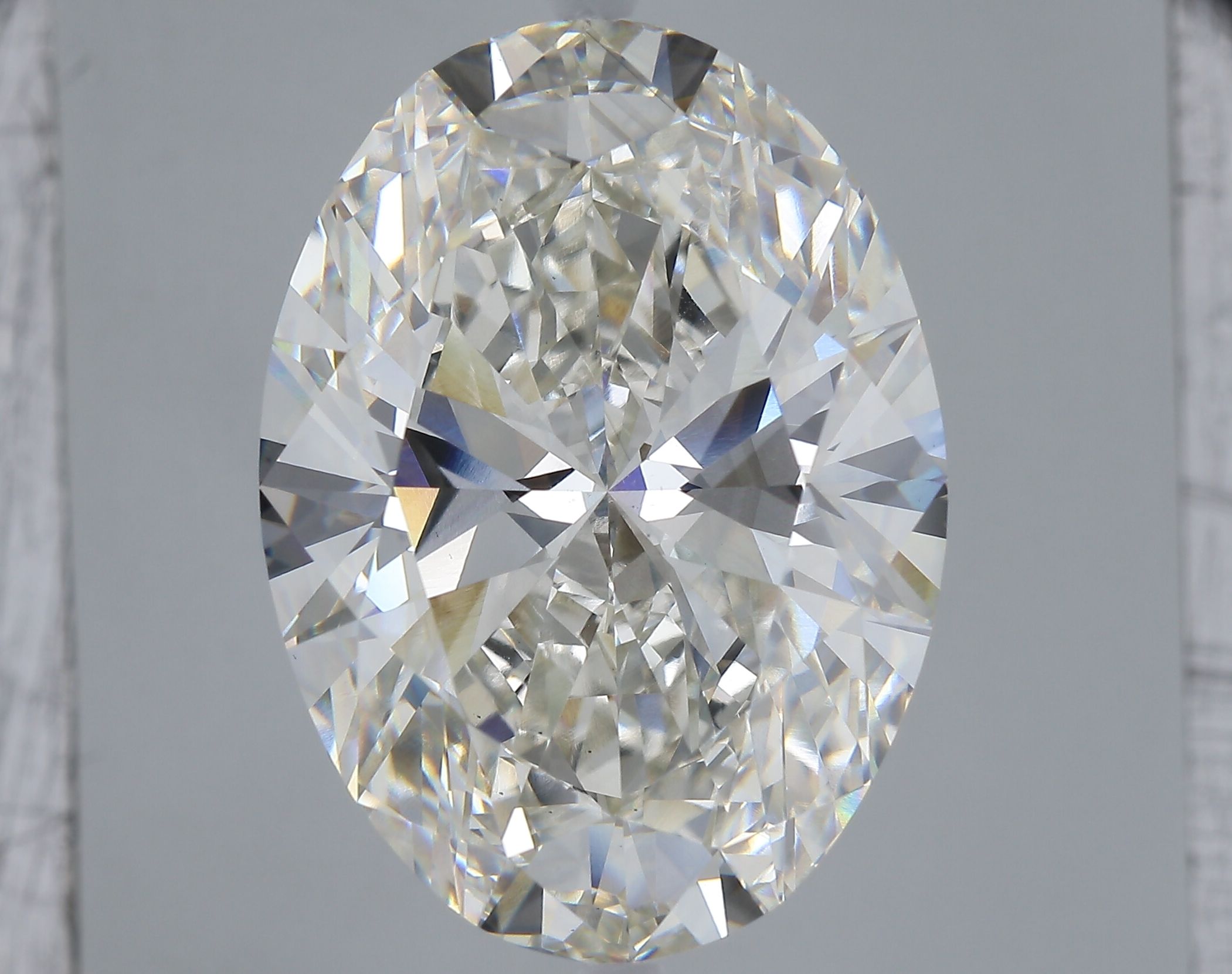 26.81 ct. oval Lab Grown Diamond front image