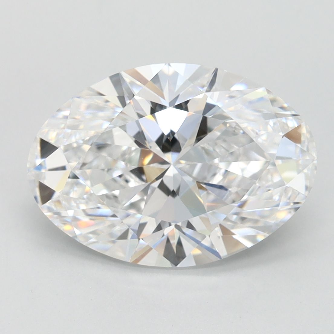 2.75 ct. oval Lab Grown Diamond front image
