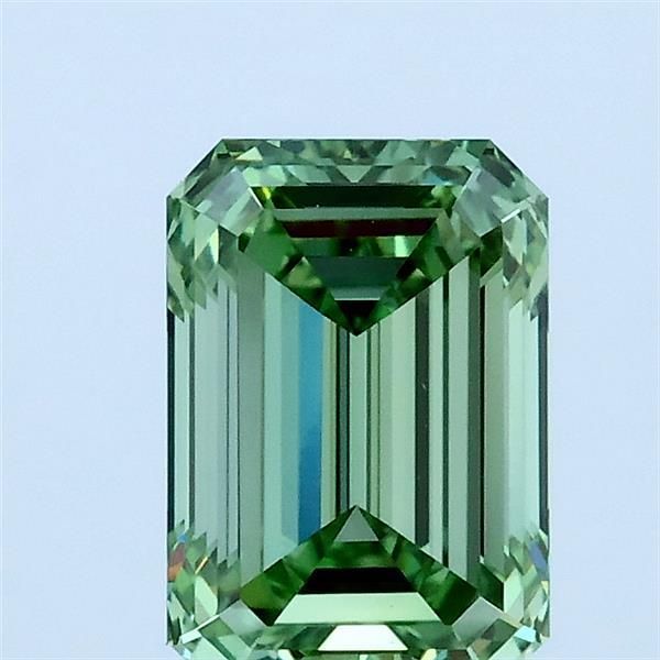 1.5 CT Fancy Vivid Green EMERALD