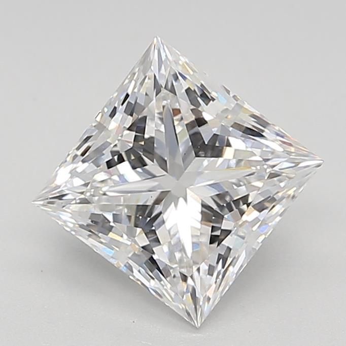 2.10 ct. princess Lab Grown Diamond front image