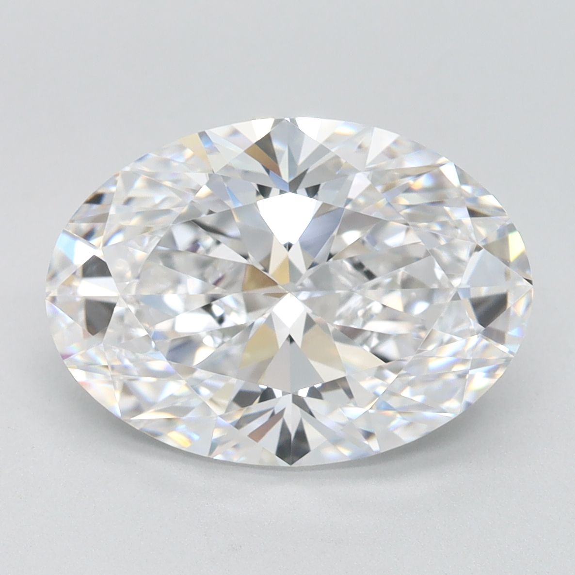 3.37 ct. oval Lab Grown Diamond front image