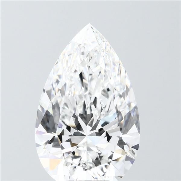 8.08 ct. pear Lab Grown Diamond front image
