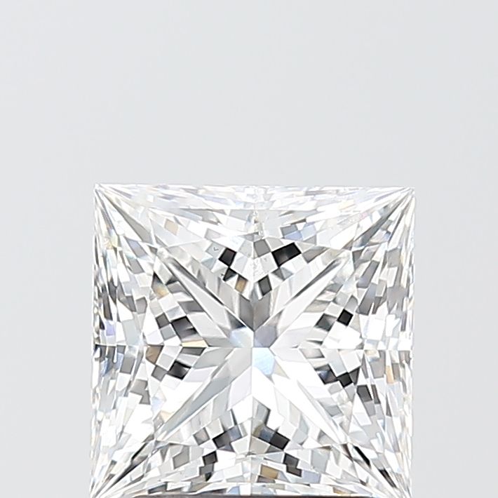 2.10 ct. princess Lab Grown Diamond front image