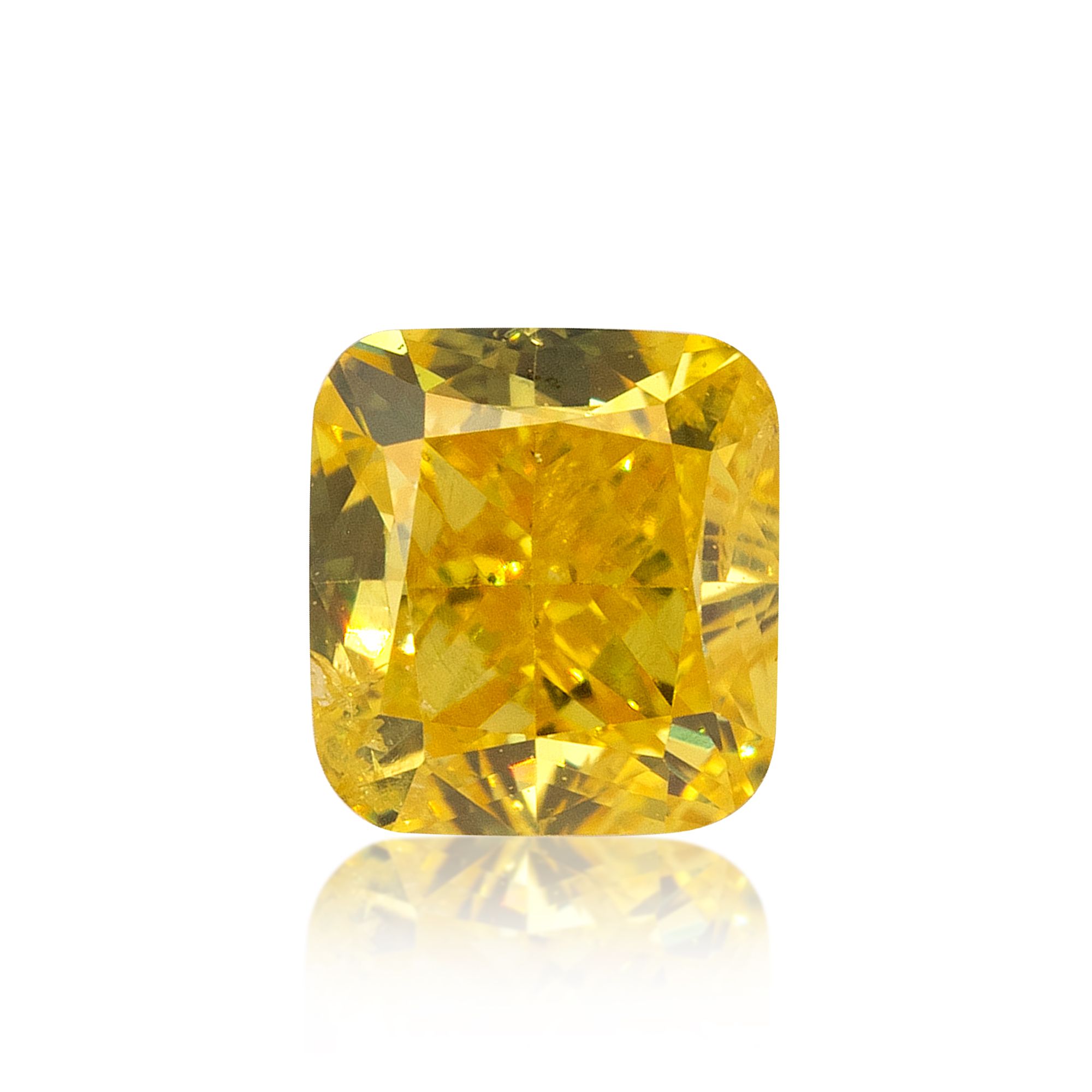 Diament 0.27 ct Fancy Vivid Yellow/