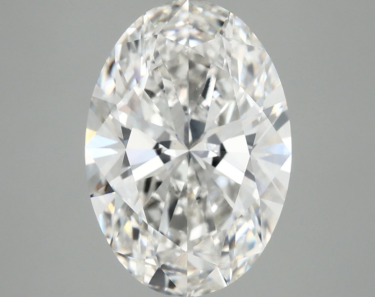 5.08 ct. oval Lab Grown Diamond front image